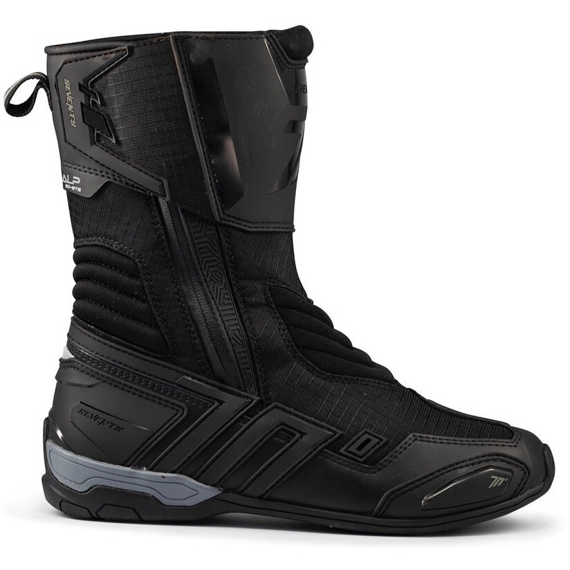 Seventy Degrees SD-BT5 OBERALP HIGH Motorradstiefel Schwarz