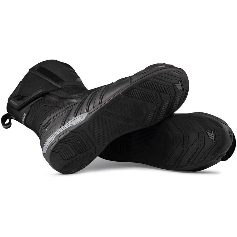 Seventy Degrees SD-BT5 OBERALP HIGH Motorradstiefel Schwarz