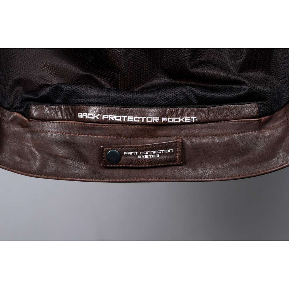 Seventy Degrees SD-JL4 LEGEND Brown Motorcycle Jacket