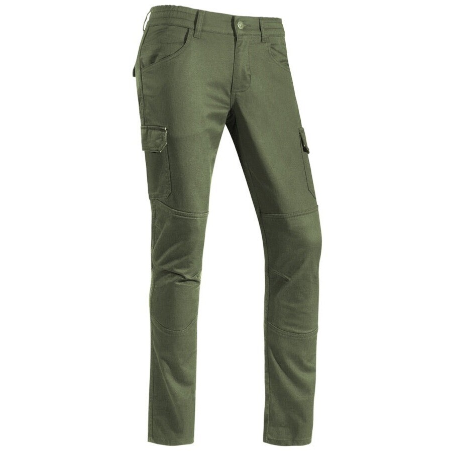 Seventy Degrees SD-PC24 TEIDE CARGO Motorradjeans Militärgrün