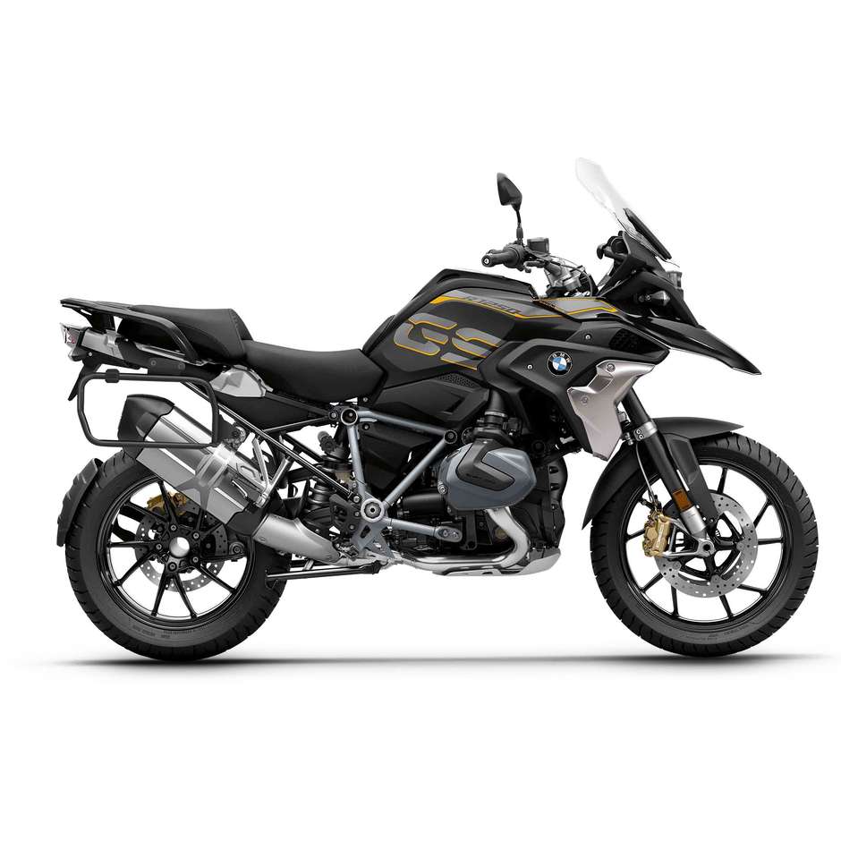 SHAD 4p System Side Case Fittings for BMW R 1200 GS (2013-19); R 1200 GS ADV (2013-18); R 1250 GS (2019-24); R 1250 GS ADV (2019-25)