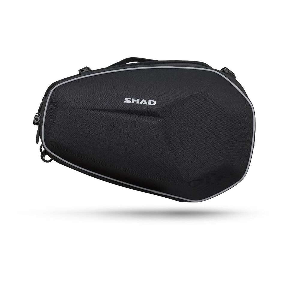 Shad E48 Expandable Semi Rigid Motorcycle Side Bags 48-56 Liters