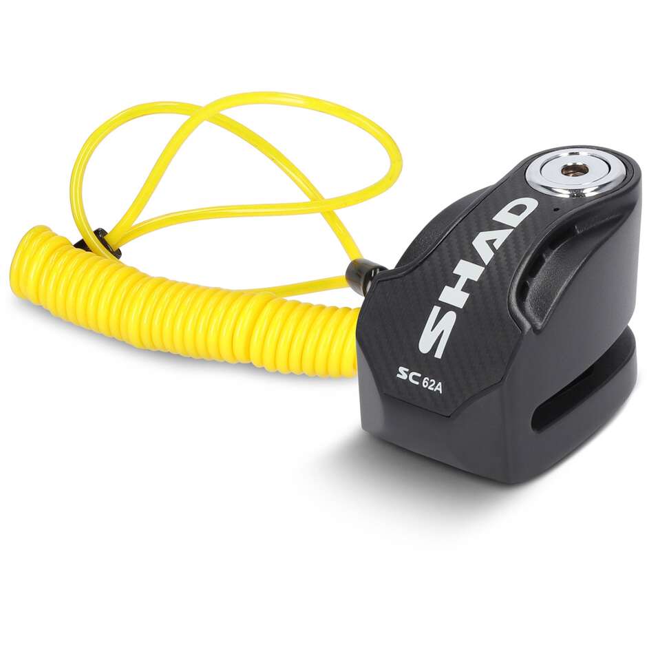 Shad SC62A 120dB Disc Lock with Sound - Black - 10mm Pin