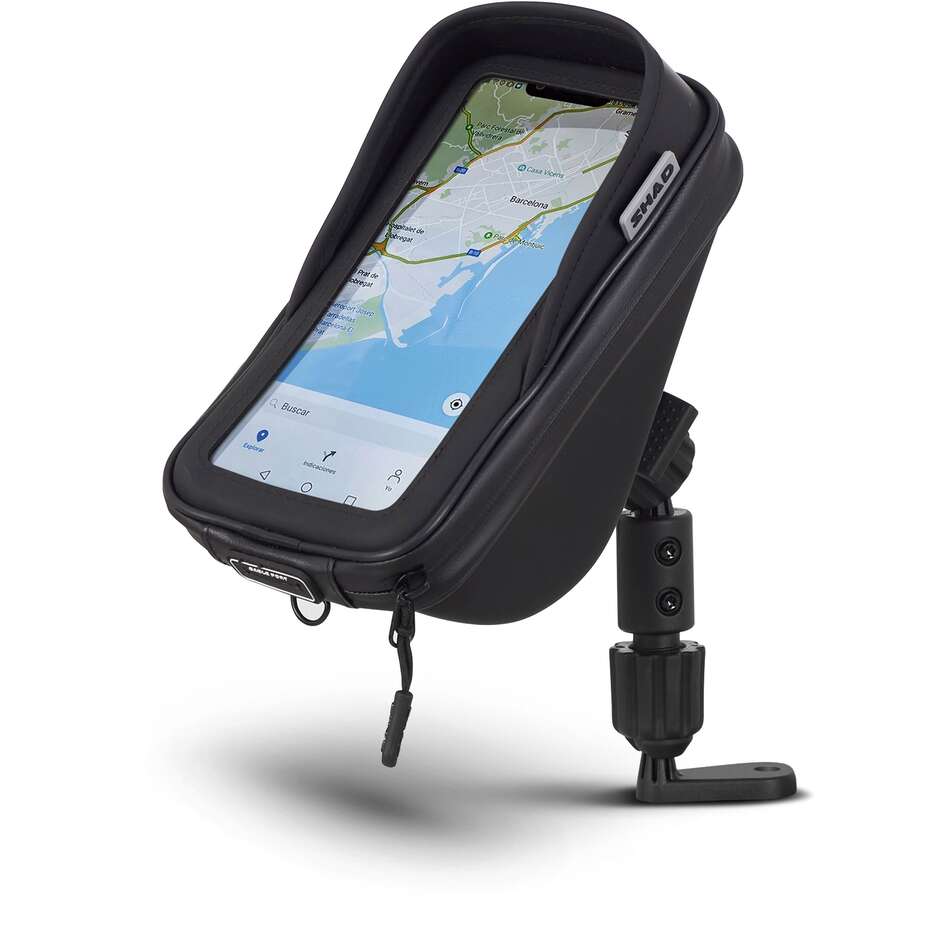 Shad SG76 Miroir Support Smartphone avec Poche