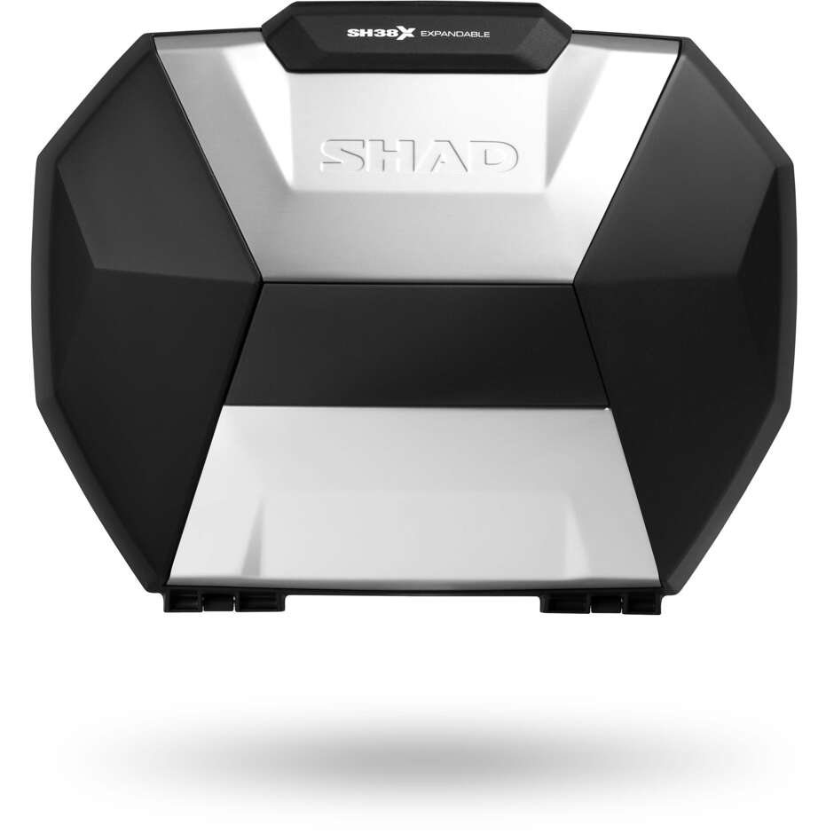 Shad SH38x Expandable Motorcycle Side Cases with Aluminum Cover - 3P / 4P System