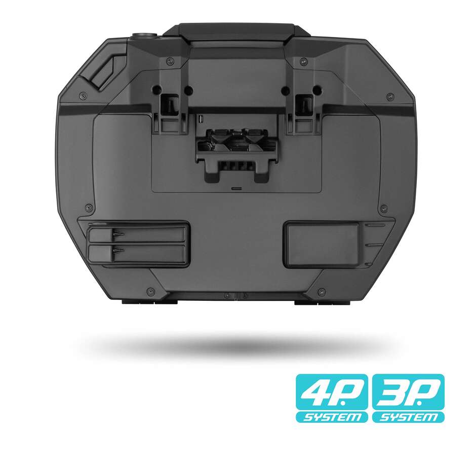 Shad SH38x Expandable Motorcycle Side Cases with Aluminum Cover - 3P / 4P System