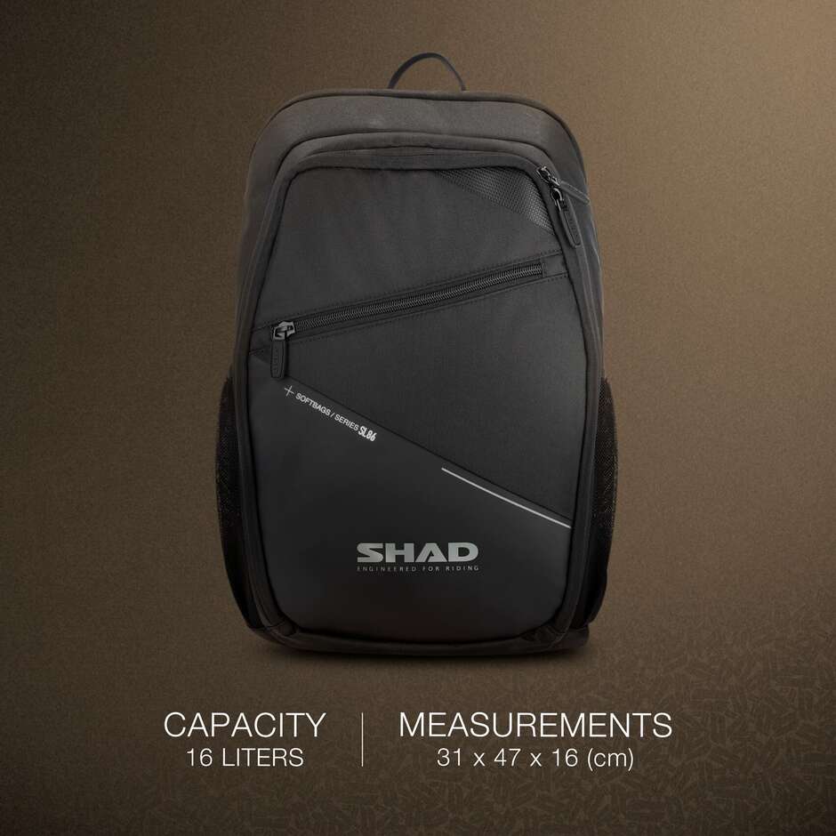 Shad SL86 16 Lt Motorcycle Backpack.