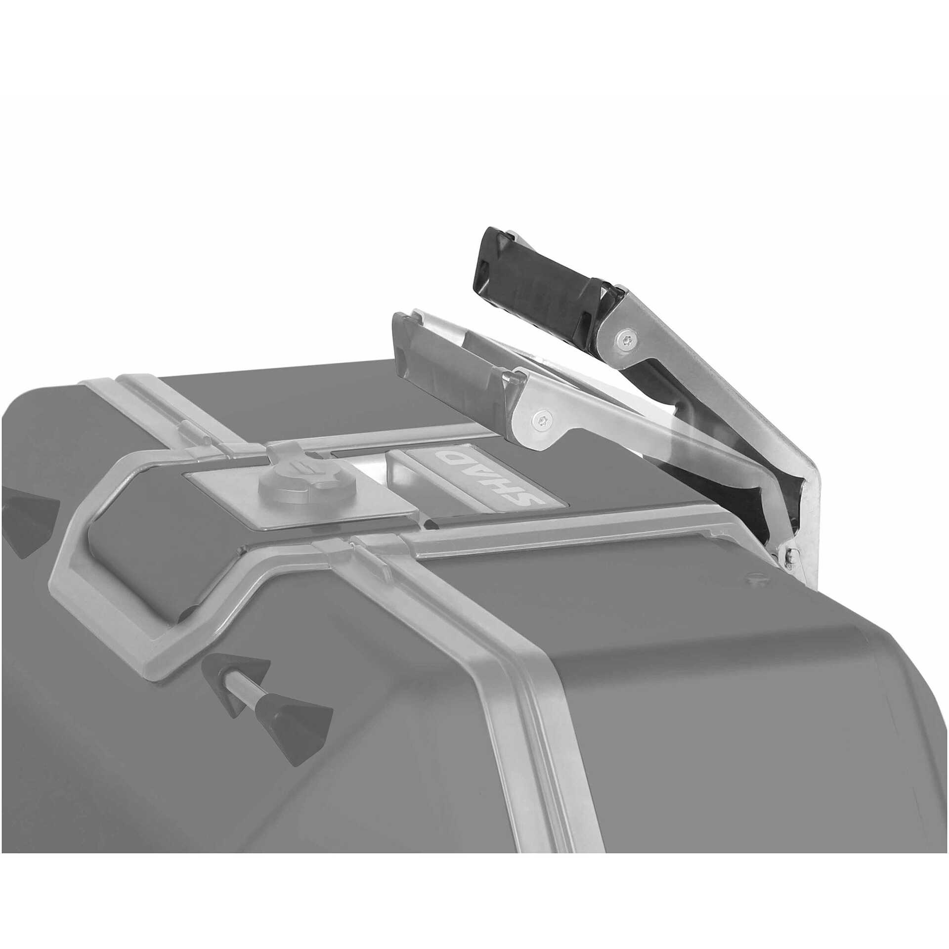 Shad TERRA TR55 Pure Black Top Case Moto Coffre Vente en Ligne 