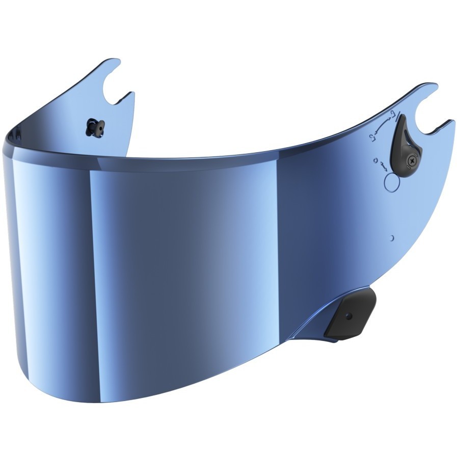 Shark Blue Visier für RACE-R / SPEED-R Helm