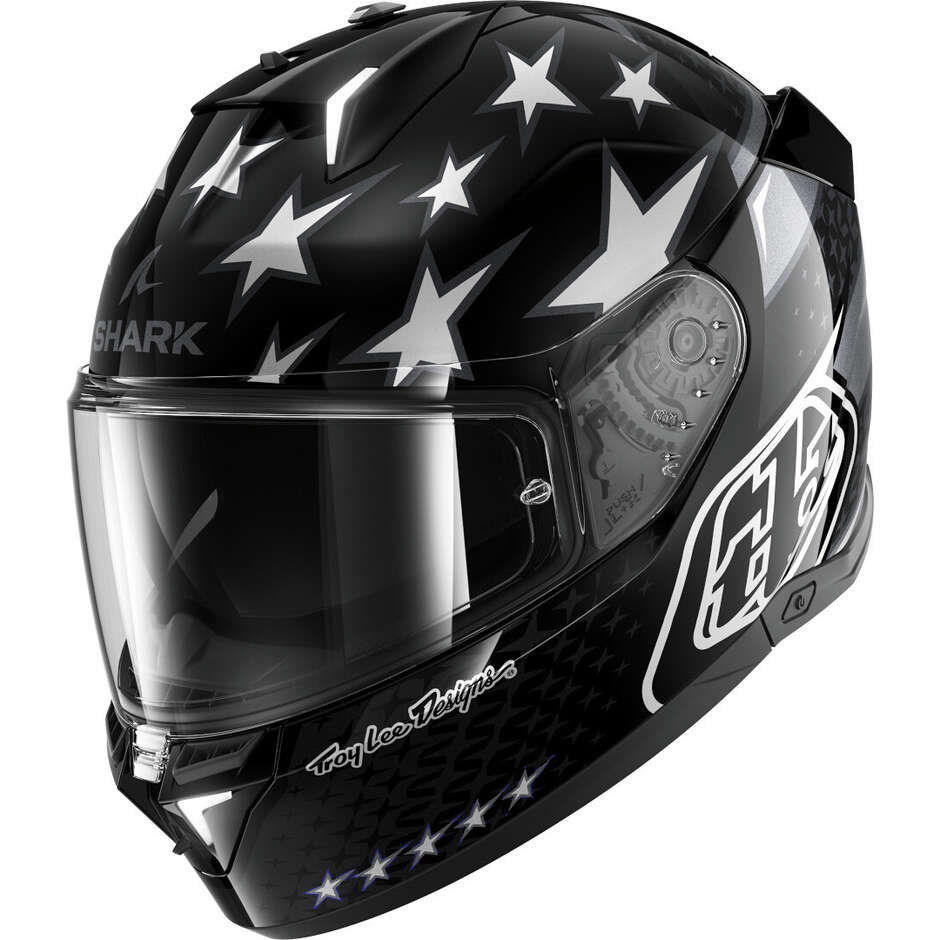 Shark Casque Moto Intégral SKWAL i3 US FLAG Noir Anthracite