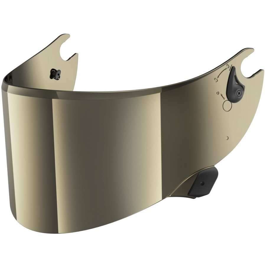 Shark Chrome Spiegelvisier für RACE-R / SPEED-R Helm