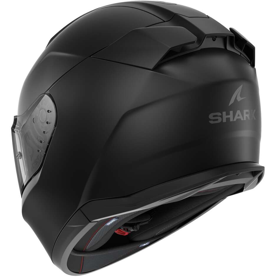 Shark D-SKWAL 3 BLANK MAT Full Face Motorcycle Helmet Matt Black
