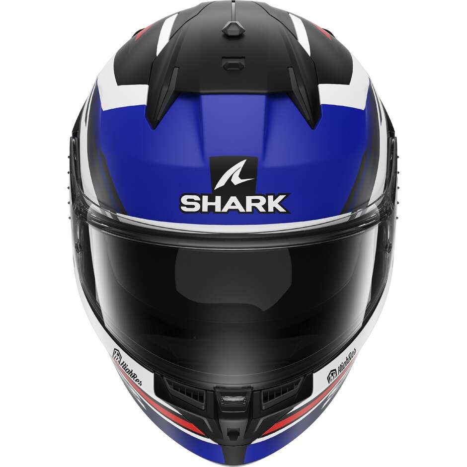 Shark D-SKWAL 3 FIRSTLAP Casque de moto intégral noir bleu rouge
