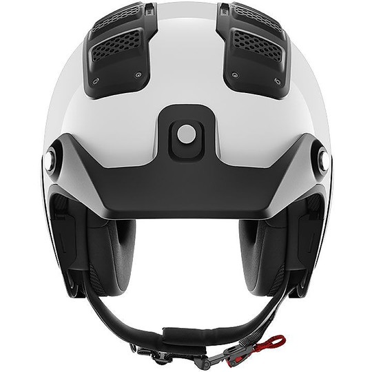 Shark Fiber Jet ATV-DRAK White Motorcycle Helmet