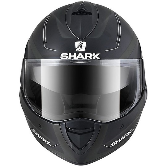 Shark Modular Motorcycle Helmet EVOLINE 3 HYRIUM Anthracite Black Matt White