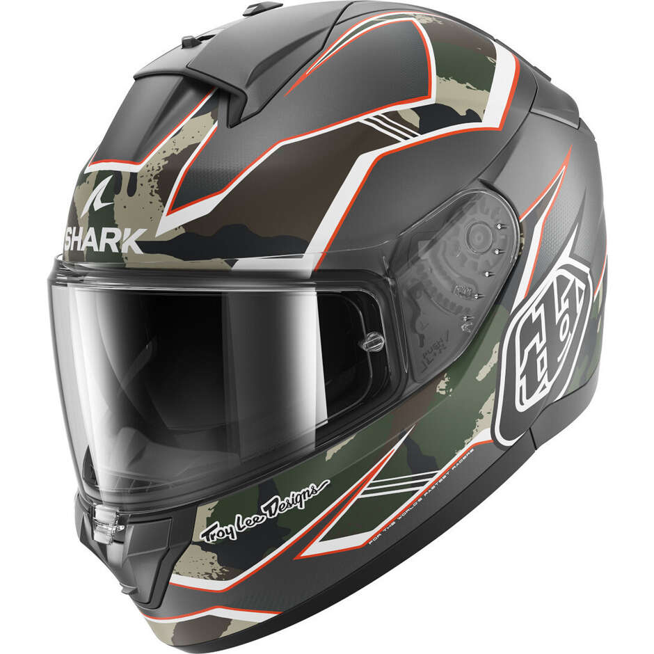 Shark Casque Moto Intégral RIDILL 2 MATRIX CAMO Mat Chocolat Vert Anthracite