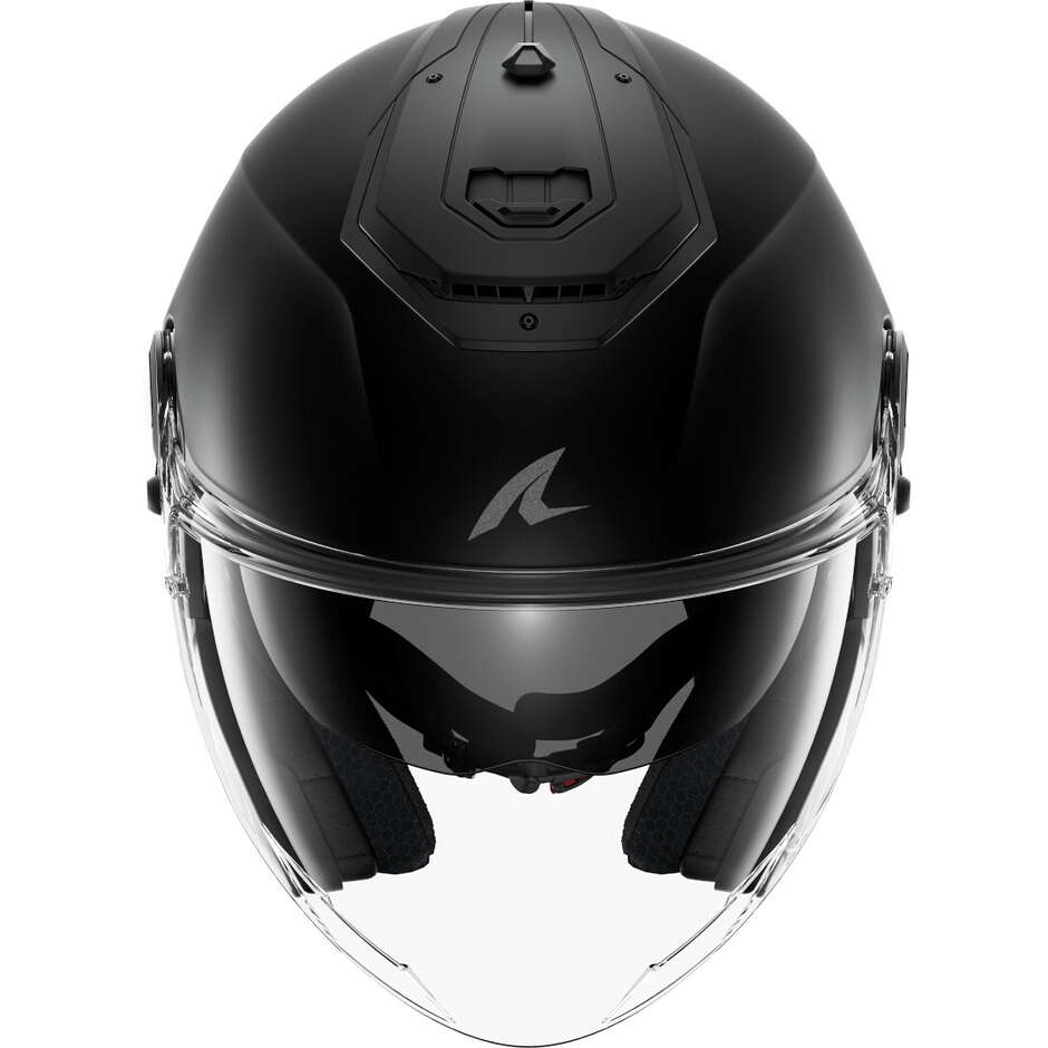 Shark RS JET BLANK Mat Black Jet Motorcycle Helmet
