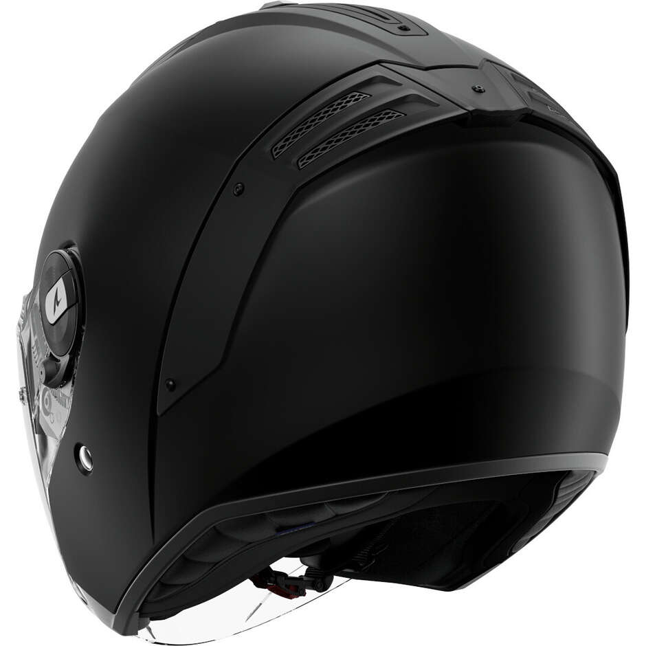Shark RS JET BLANK Mat Black Jet Motorcycle Helmet