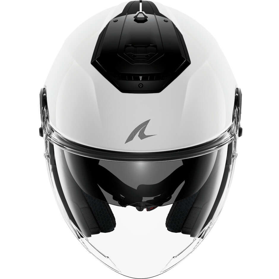 Shark RS JET BLANK White Motorcycle Helmet