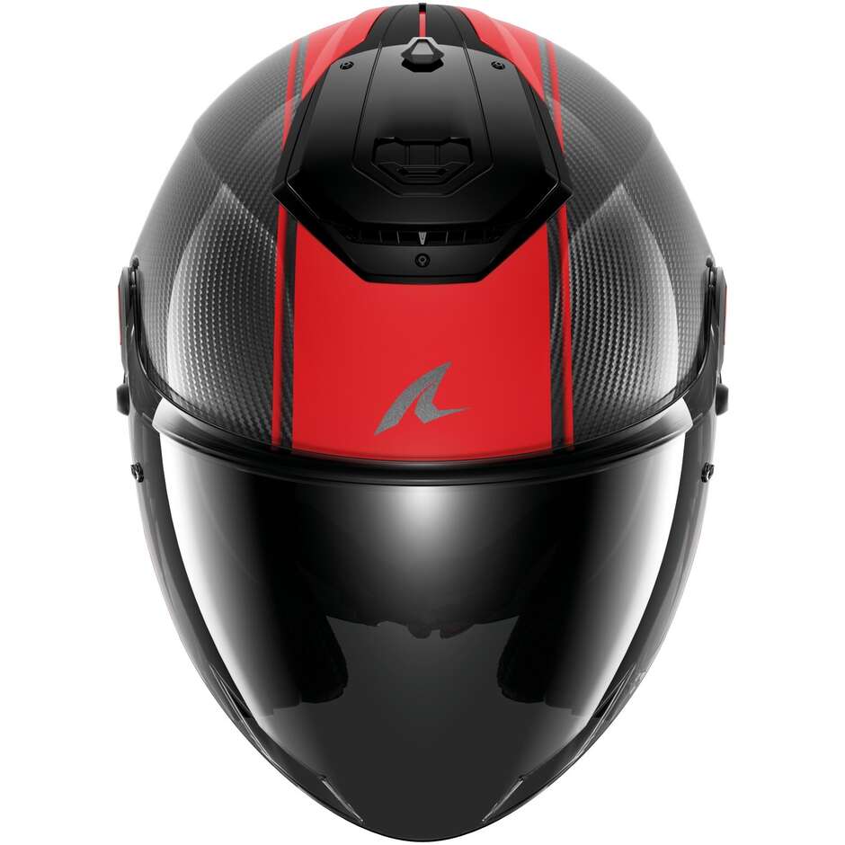 Shark RS JET CARBON BLANK Carbon Red Motorradhelm