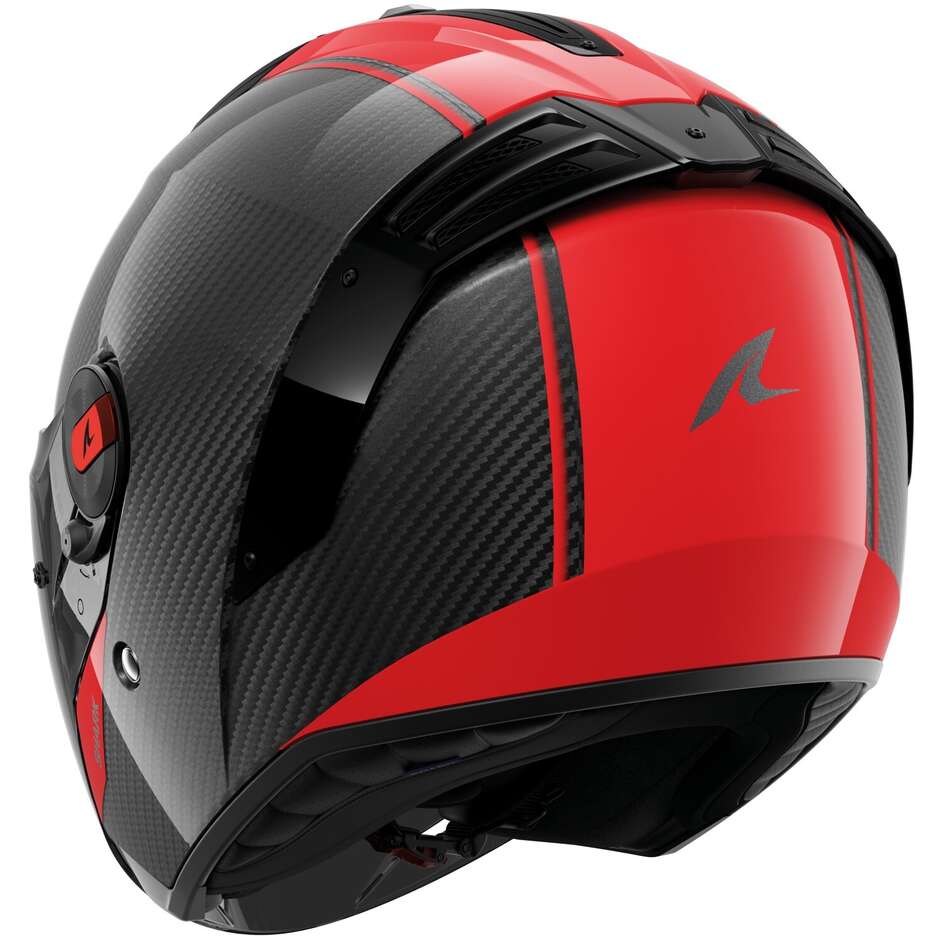 Shark RS JET CARBON BLANK Carbon Red Motorradhelm