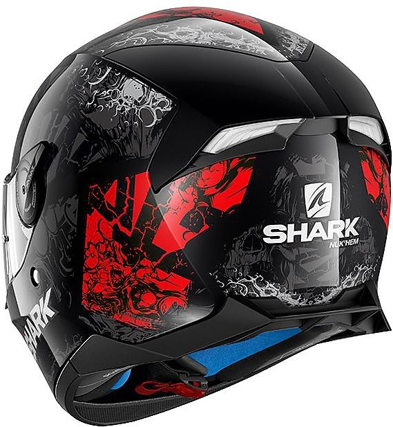 Shark SKWAL 2 NUK'HEM Integral Motorcycle Helmet Black Anthracite