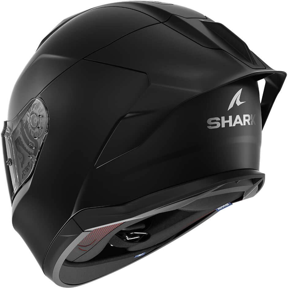 Shark SKWAL CUP BLANK Full Face Motorcycle Helmet, Matt Black