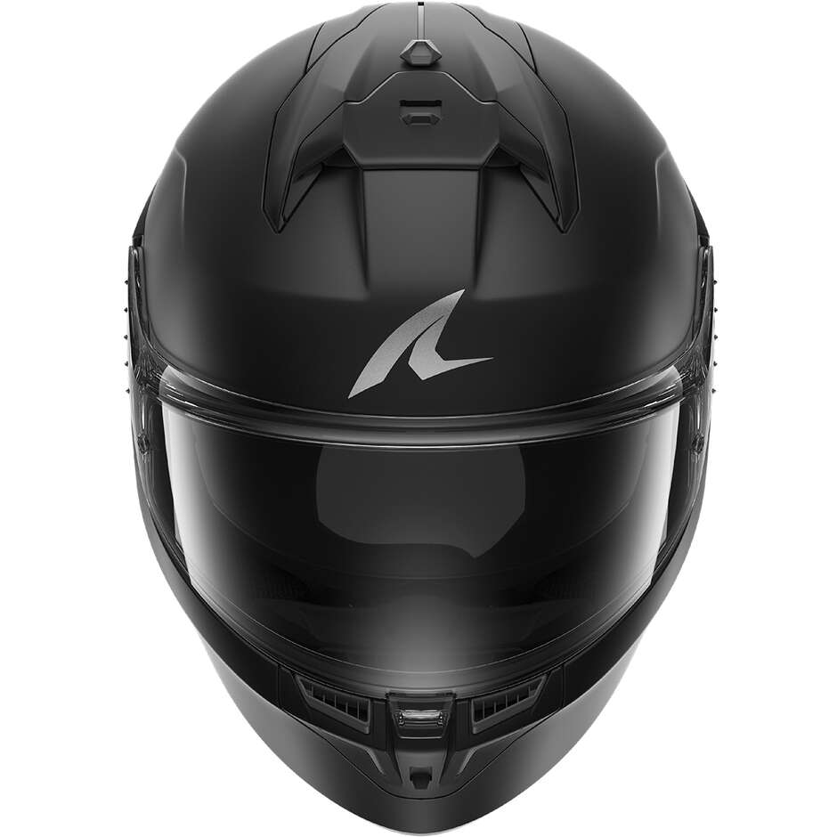 Shark SKWAL CUP BLANK Full Face Motorcycle Helmet, Matt Black