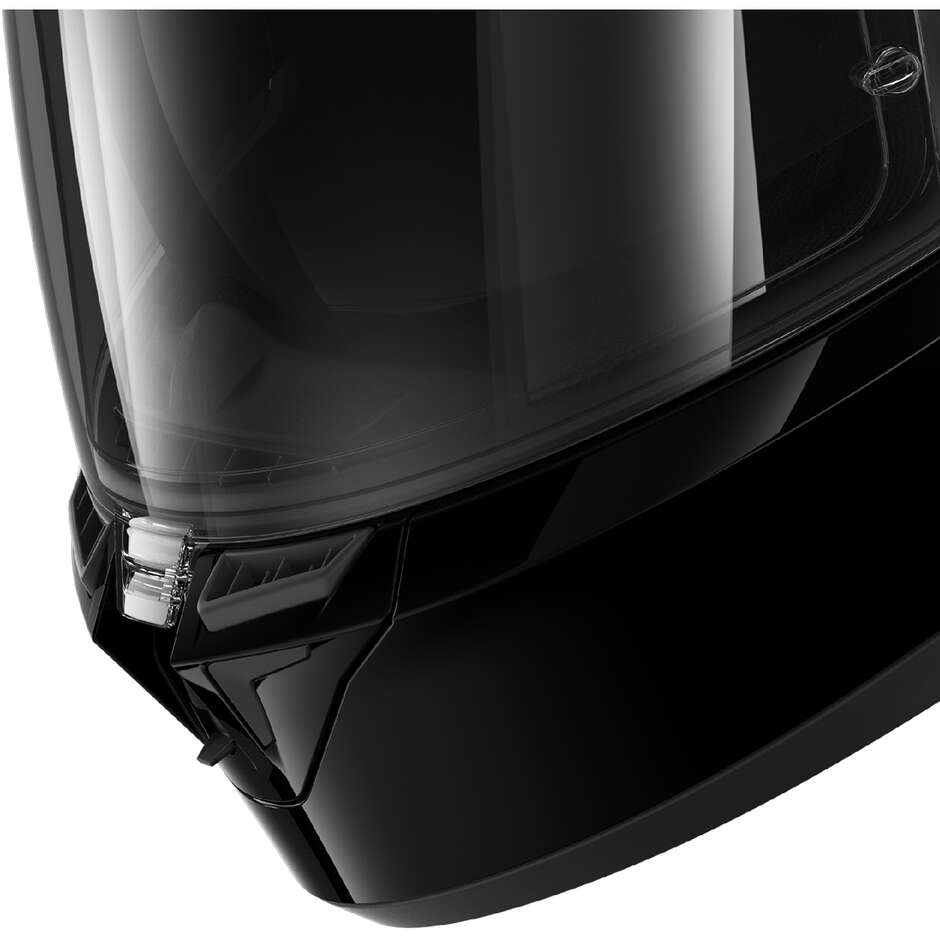 Shark SKWAL CUP BLANK Integralhelm für Motorräder, Schwarz