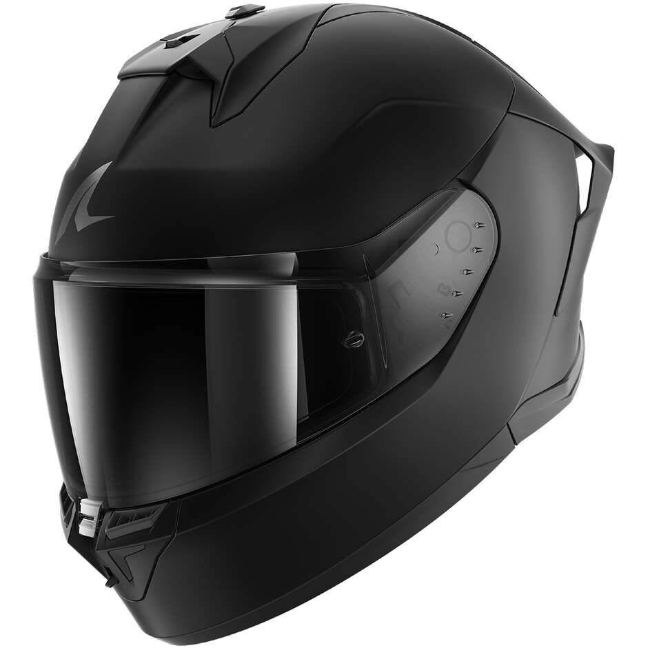 Shark SKWAL CUP DARK SHADOW Full Face Motorcycle Helmet, Matt Black