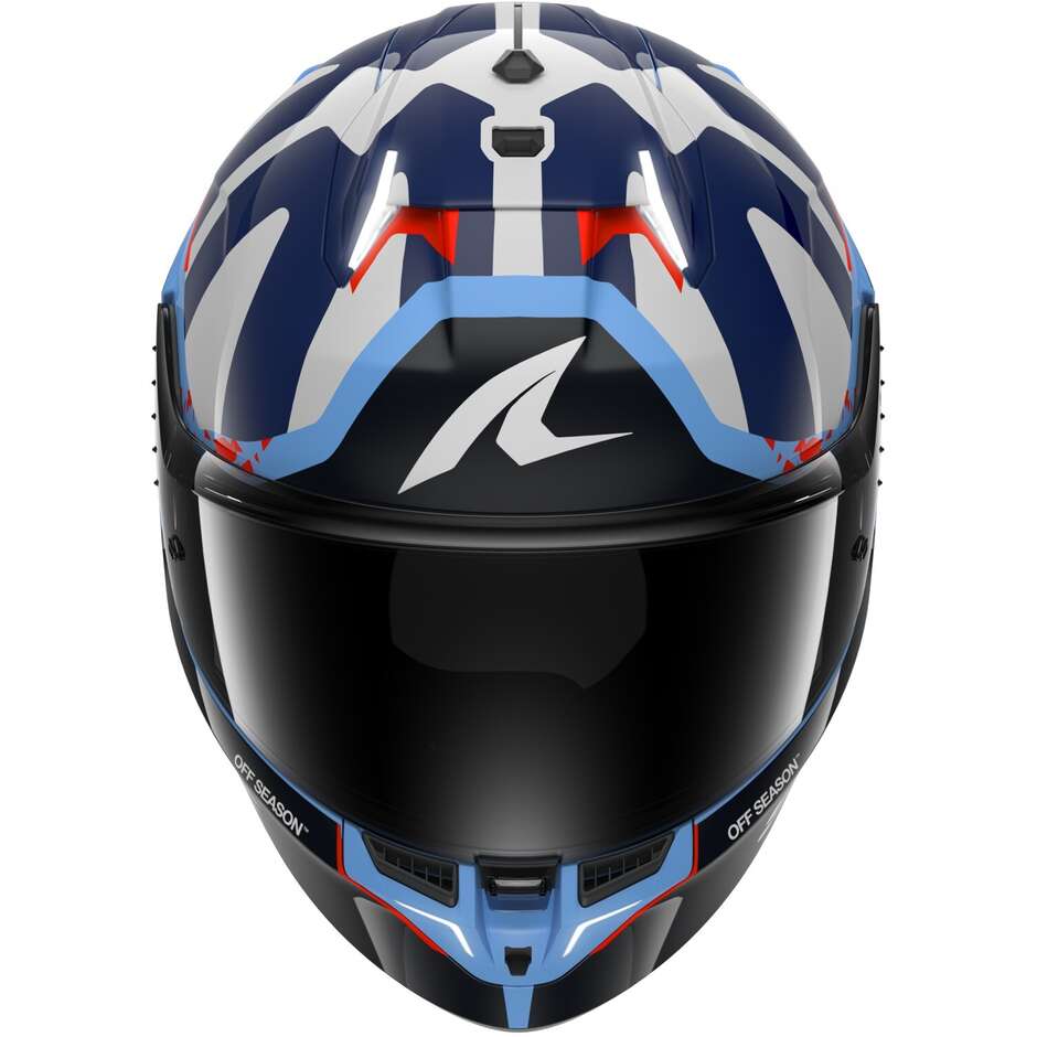 Shark SKWAL i3 REPLICA RAUL FERNANDEZ Full Face Motorcycle Helmet Blue Blue White