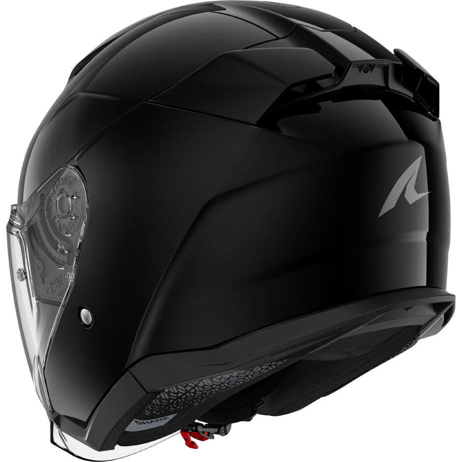 Shark SKWAL JET BLANK Black Motorcycle Helmet