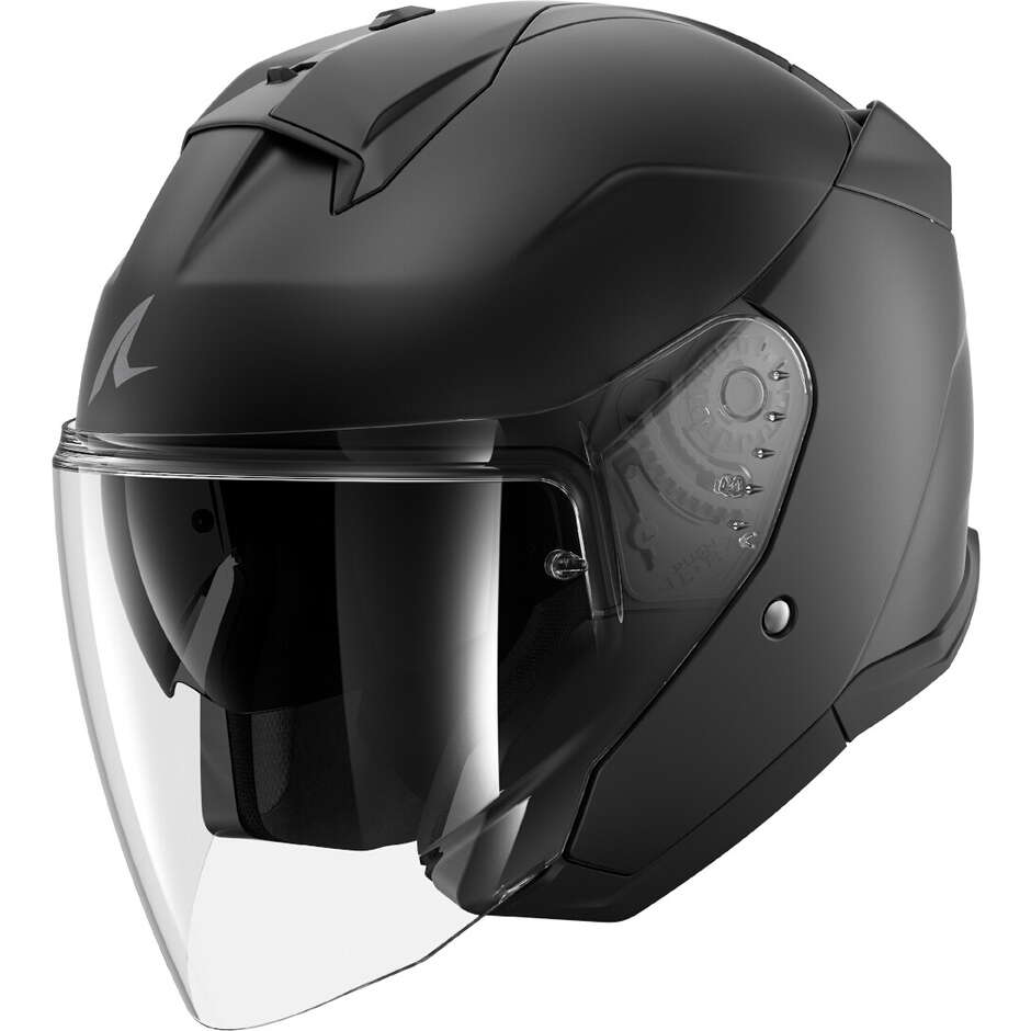 Shark SKWAL JET BLANK Casque de moto intégral noir mat