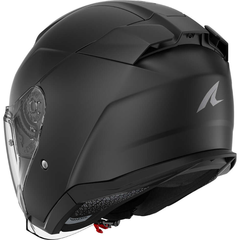 Shark SKWAL JET BLANK Casque de moto intégral noir mat