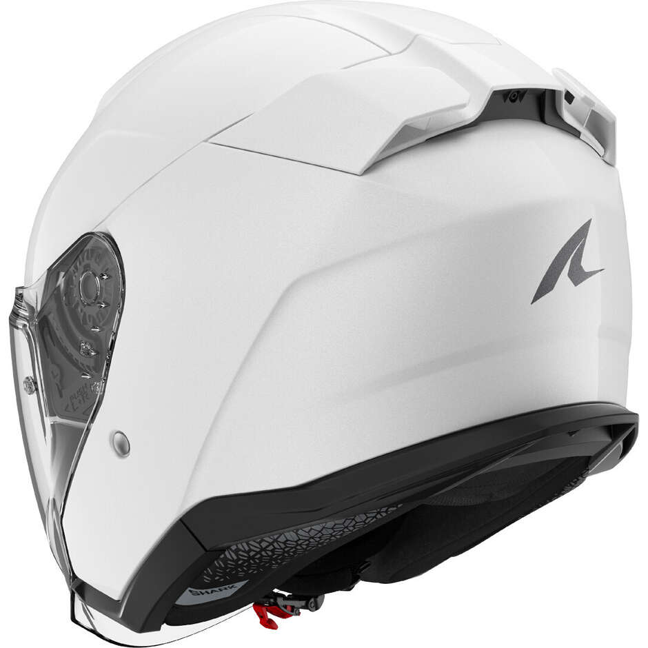 Shark SKWAL JET BLANK Full Face Motorcycle Helmet Pearl White