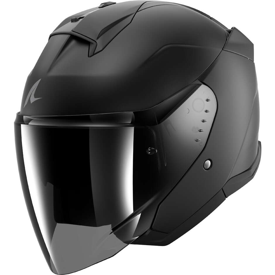 Shark SKWAL JET DARK SHADOW Casque de moto intégral noir mat