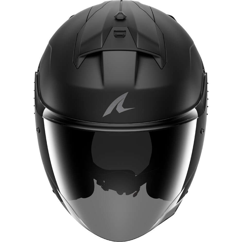 Shark SKWAL JET DARK SHADOW Casque de moto intégral noir mat