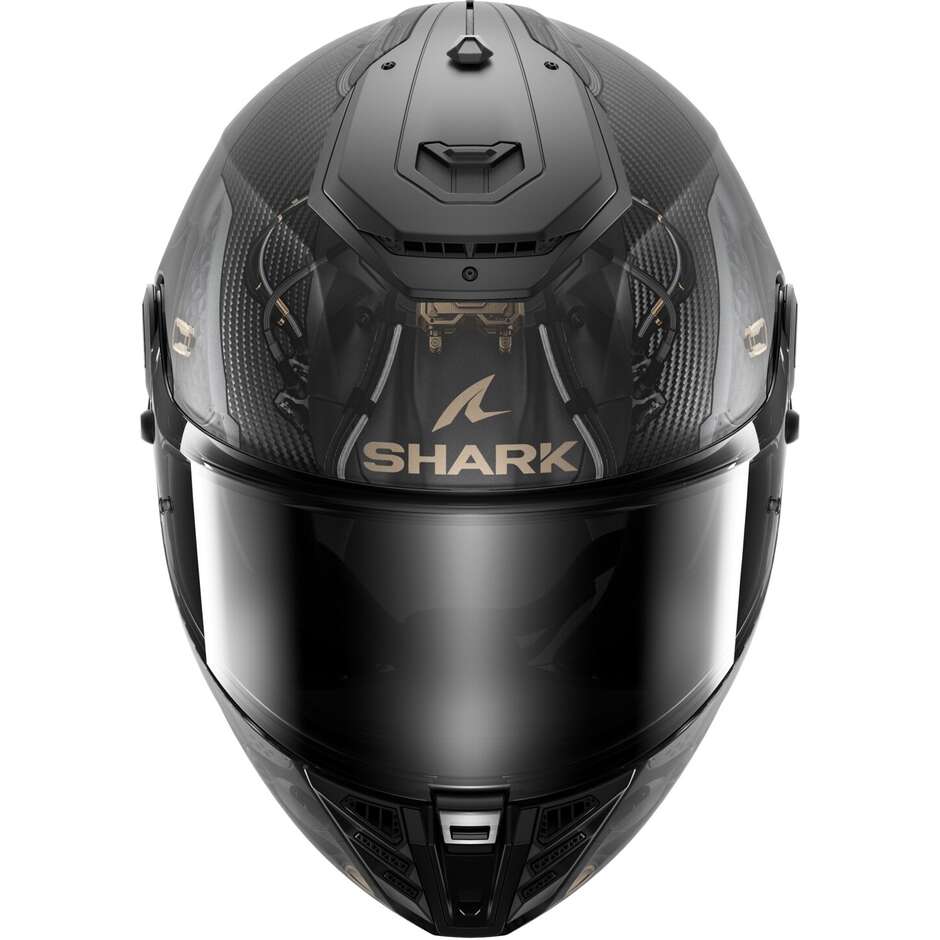 Shark SPARTAN RS CARBON XBOT Mat Carbon Anthracite Cupper Integral-Motorradhelm