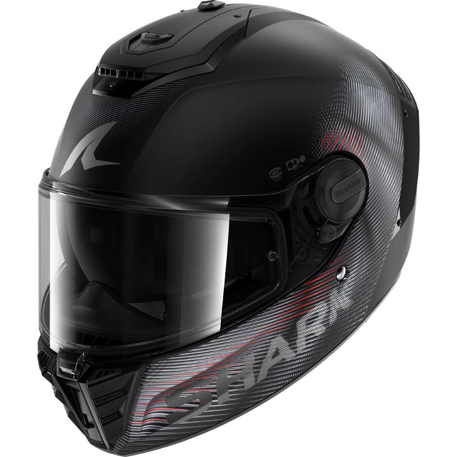 Shark SPARTAN RS SP LYNE Full Face Motorcycle Helmet Black Anthracite Red