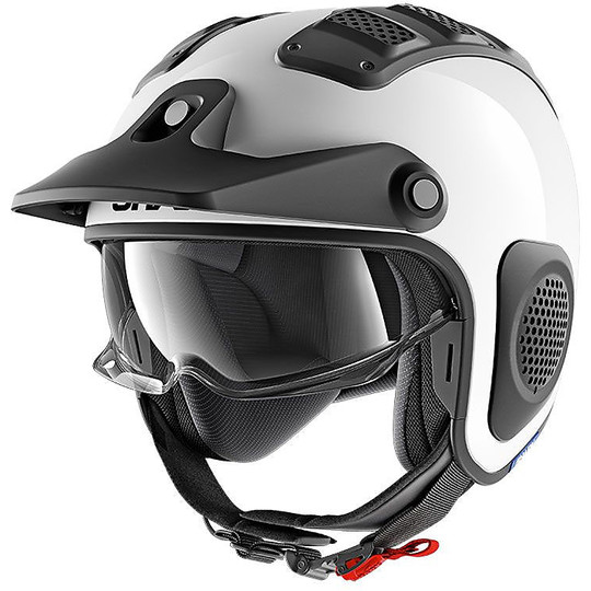 Shark X-DRAK Blanket Motorcycle Helmet White