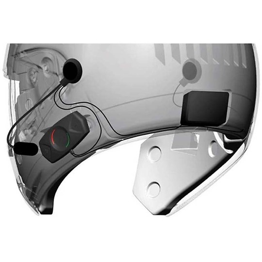 SHARKTOOTH Bluetooth Intercom Compatible with Shark Helmets