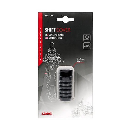 Shift Lever Cover Lampa 91269 SHIFT COVER En Silicone Noir