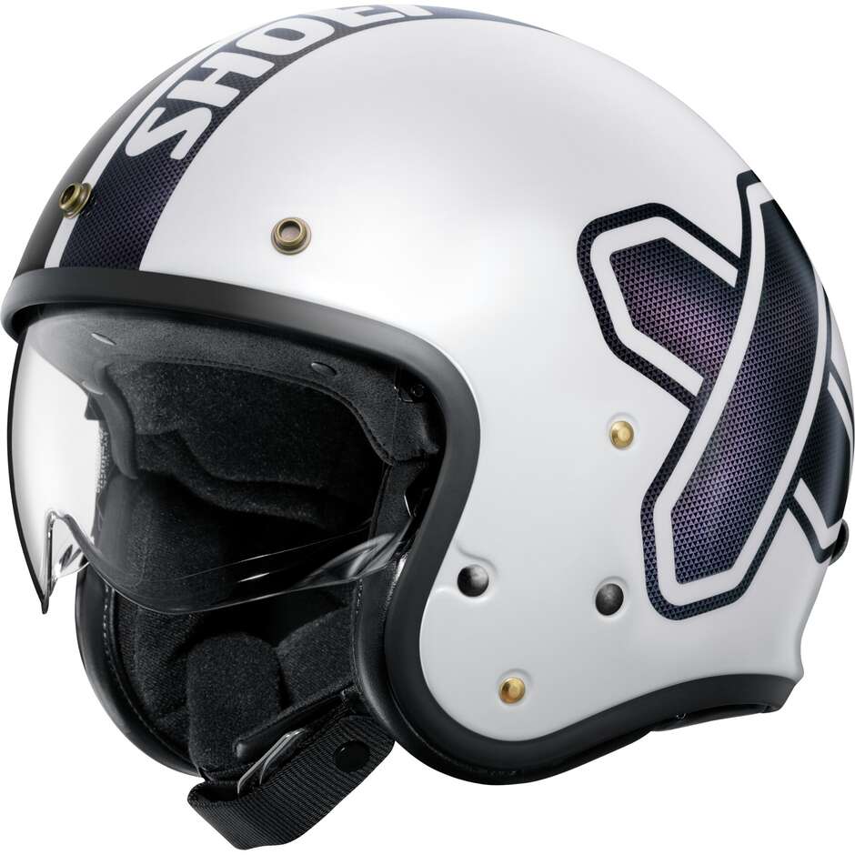 Shoei J.O2 CROSS LOGO TC-6 Jet Motorcycle Helmet