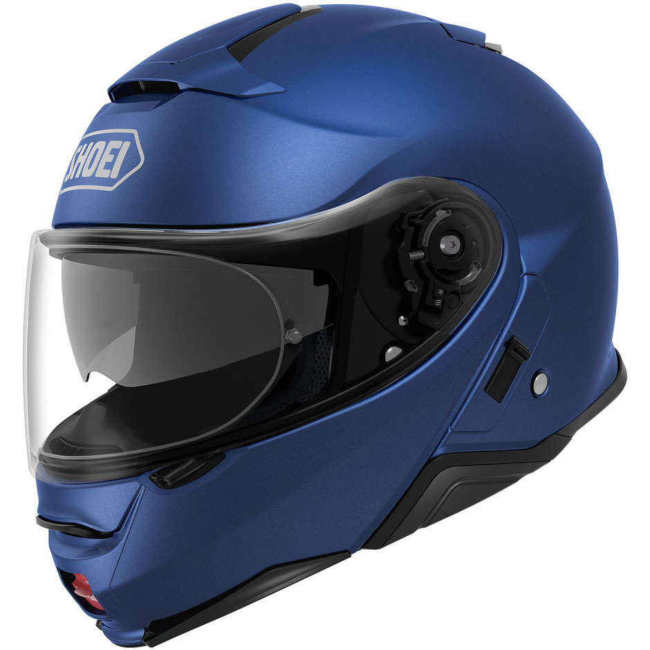 Shoei NEOTEC II Metallic Blue Modular Motorcycle Helmet