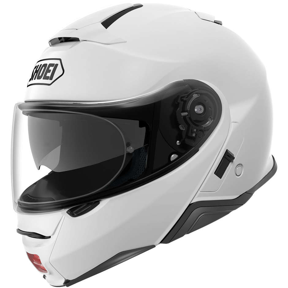 Shoei NEOTEC II Modular Motorcycle Helmet Glossy White
