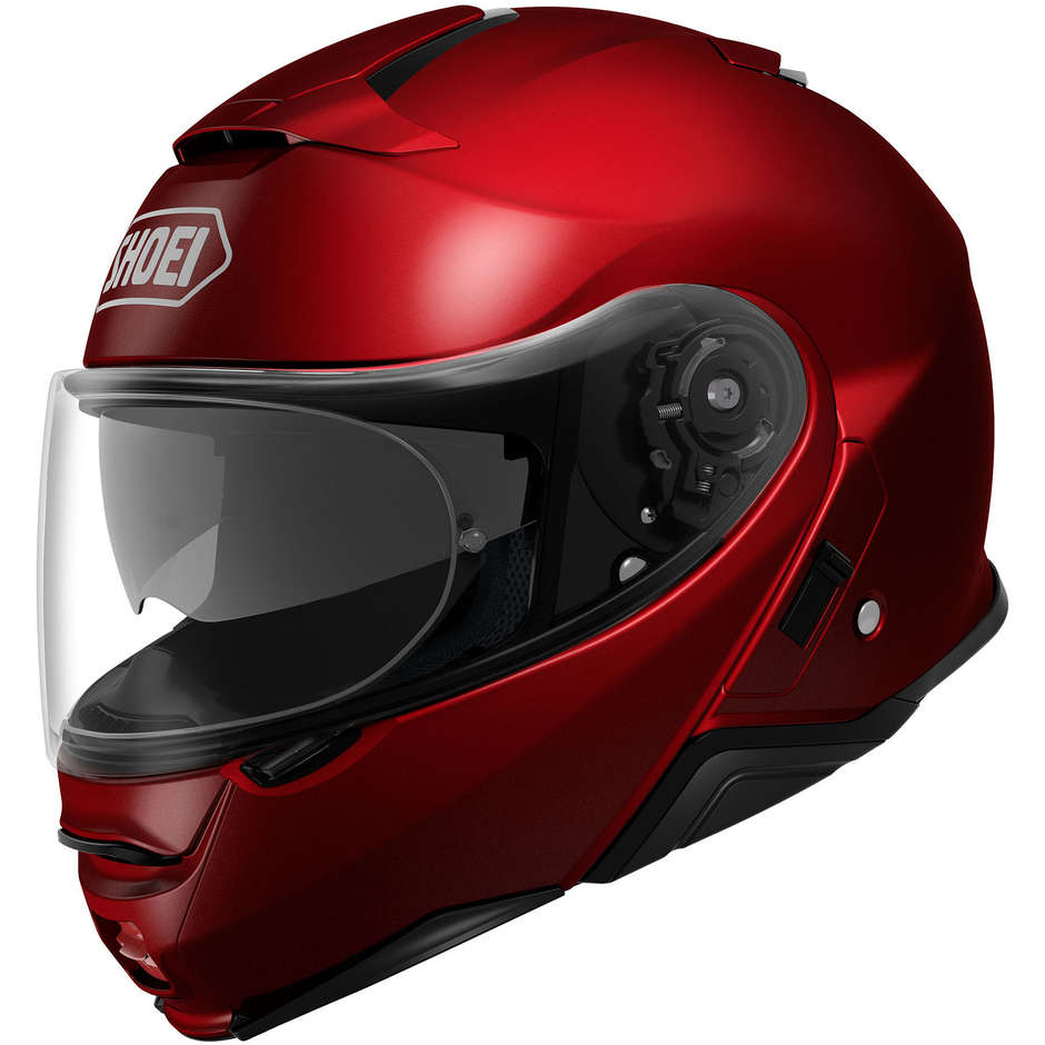 Shoei NEOTEC II Wine Red Modular Motorcycle Helmet