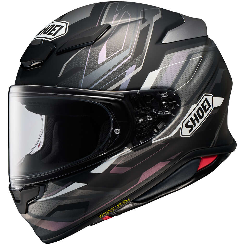 Shoei NXR2 Capriccio TC-5 Full Face Motorcycle Helmet Black Gray Matt