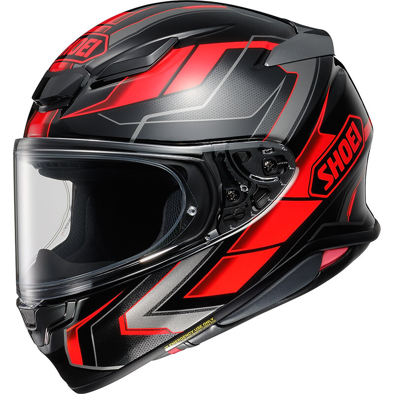 Shoei NXR2 PROLOGUE TC-1 Motorcycle Helmet Black Red For Sale