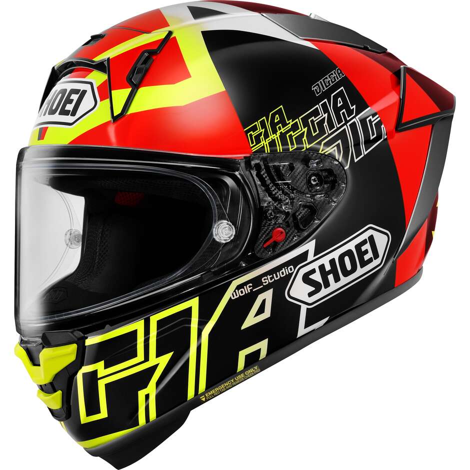 Shoei X-SPR PRO DIGGIA 2 TC3 Integralhelm für Motorräder