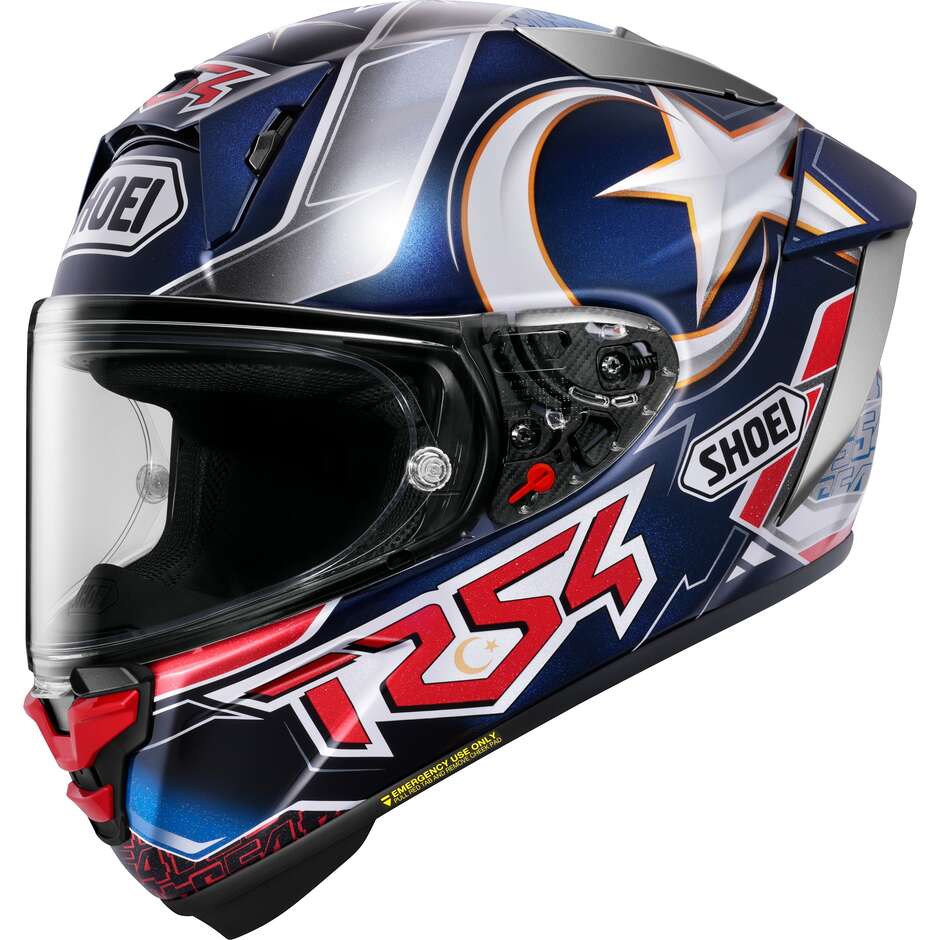 Shoei X-SPR PRO TOPRAK TC2 Full Face Motorcycle Helmet